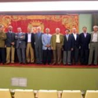 Miembros del consejo de administración de la Cultural el día de su aprobación por los accionistas