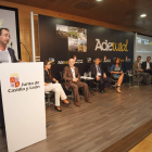 Un momento de la presentación del ADE Rural creado por la Junta de Castilla y León. DL