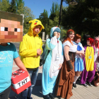 Participantes en el primer desfile del Freak Zone en Ponferrada, con salida de La Carrasca.