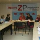 Imagen de una comisión ejecutiva provincial del PSOE, celebrada hace unos meses