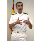 El almirante de la Armada Fernando García Sánchez a quien el Gobierno ha nombrado nuevo Jefe del Estado Mayor de la Defensa (Jemad), en sustitución al general del Aire, José Julio Rodríguez Fernández.