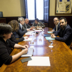 Asistentes a la reunión para reformar el reglamento. QUIQUE GARCÍA