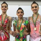 Olatz, Paula y Sara lucieron su clase en la primera jornada de la AGN Cup de Guimaraes. DL