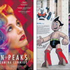 Cartel de ‘Twin Peaks’, título que abre la FEE e imágenes de ‘Sueños de robots’, a partir de mañana. DL