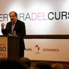 Herrera, en la inauguración del Curso Económico en Valladolid.