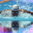 Milak, en la prueba en que batió el récord de 200 mariposa de Phelps.