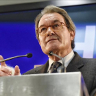 Artur Mas, tras conocer la sentencia de inhabilitación por la consulta del 9-N.