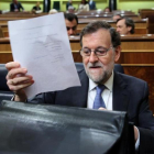El presidente del Gobierno central, Mariano Rajoy.
