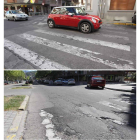 Tramos que serán reformados en las avenidas Valdés y Huertas del Sacramento.