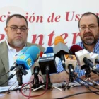 Victor Domingo y Miguel Pérez Subias anunciaron ayer las medidas