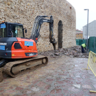 Obras en la plaza del Espolón. DL