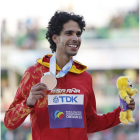 El español Mohamed Katir, bronce en el 1.500. JOHN G. MABANGLO