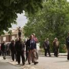 Santa María del Río procesionó a su santo