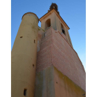 Imagen que presentaba ayer la torre de la iglesia de Urdiales. MEDINA