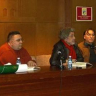 Alonso, Carnicero y Reñones presentaron anoche «La raya».