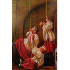 Uno de los cuadros que forman parte de la exposición de Lull.
