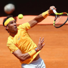 Rafael Nadal durante su partido ante Fabio Fognini