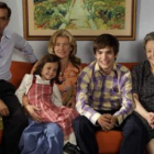 Foto de familia de la televisiva familia Alcántara, que vuelve por octavo año a las pantallas.