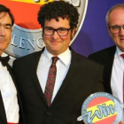 Andrew Redd, Ricardo Pérez Palacios y Pedro Ballesteros. DL