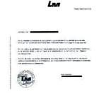 La imagen muestra una de las cartas que LM entregó a un trabajador