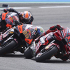 Bagnaia se llevó el triunfo en el Gran Premio de España disputado en el circuito de Jerez. RÍOS