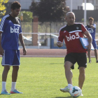 Juande y Claudio, dos de las piezas claves del gran año realizado por la Deportiva.