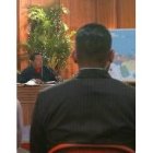 El presidente Chávez durante su última alocución previa a la votación