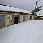 Aspecto que presentaban las calles de Millaró de la Tercia tras la nevadona del año pasado.