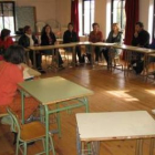 Representantes de asociaciones durante una reunión de trabajo, en una imagen de archivo.