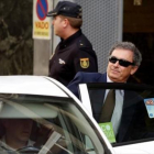 Jordi Pujol Ferrusola, a la salida de la Audiencia Nacional, el pasado 15 de septiembre.