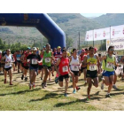 Ignacio cruza la meta como vencedor en categoría masculina.