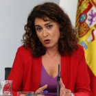 La ministra de Hacienda, María Jesús Montero, en julio pasado.
