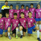 Formación del equipo del Trepalio FS que milita en la 1.ª División Regional Infantil. DL