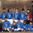 Formación del equipo del Sport Bernesga que milita en la categoría prebenjamín.