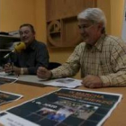 Buitrón y Salgado, ayer durante la presentación de la marcha