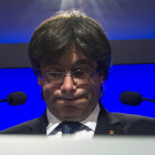 El presidente de la Generalitat, Carles Puigdemont. QUIQUE GARCÍA