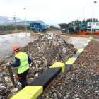 Una instalación de reciclaje de las que operan en Ponferrada.