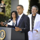 Obama, en su comparecencia sobre la reforma sanitaria.