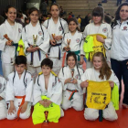 Los judocas del club Kyoto brillaron en el autonómico. DL