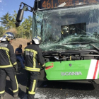 Accidente en la carretera A-42.