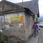 Imagen de la vieja casa del guarda en la avenida de Asturias.