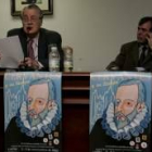 Isaías Lerner pronuncia su conferencia junto al profesor Juan Matas