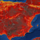 Previsión de Aemet para hoy viernes. AEMET