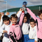 Los niños disfrutaron con el torneo de fútbol disputado.