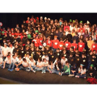 Los alumnos de quinto y sexto de Primaria de los tres colegios bañezanos protagonizan el Festival de Villancicos.