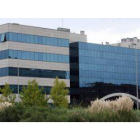 Exteriores del edificio en Alcobendas en el que tiene su sede Enerthi España, la nueva propietaria d