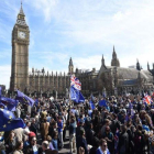 Manifestación europeísta en Londres.