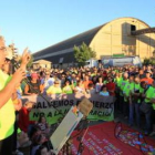 Una de las manifestaciones en contra de Cosmos.