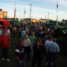 La imagen muestra la gran afluencia de público a la Feria Multisectorial ayer por la tarde