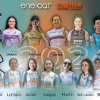 Doce ciclistas conforman la nómina del equipo continental. ENEICAT